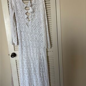 Tularosa Tarik Maxi Dress in White